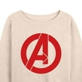 thumbnail image 3 of Marvel The Avengers - A Logo - Women's French Terry Pullover Sweatshirt, 3 of 5
