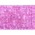 thumbnail image 1 of Ahgly Company Indoor Rectangle Abstract Purple Contemporary Area Rugs, 5' x 7', 1 of 4