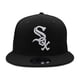 thumbnail image 2 of Gorra New Era 9FIFTY Chicago WHITESOX Negra y Blanca Snapback, 2 of 5