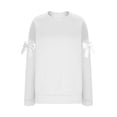 thumbnail image 5 of Trubkh Sweatshirts for Women Womens Sweat Shirts No Hood Sweatshirts for Women Trendy Crewneck Sweatshirt Comfort Colors Sweatshirt Womens Crewneck White 3xl, 5 of 6