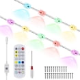thumbnail image 3 of 50FT Permanent Outdoor Lights, Smart RGB Light with Color Changing, APP/Remote Control, 3 of 14