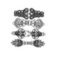 thumbnail image 1 of 4 piezas de broches para suéter, chal, capa, cuello portátil, cárdigan Plata, 1 of 9