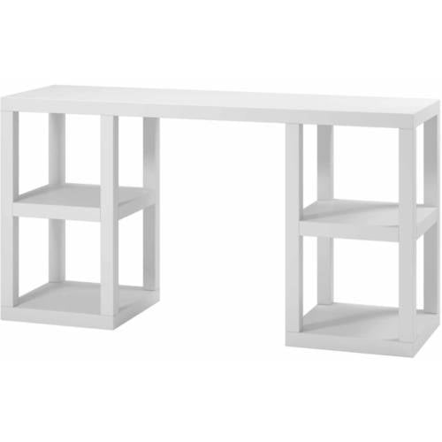 Mainstays Double Pedestal Parsons Desk Multiple Colors Walmart