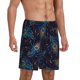 thumbnail image 2 of Fotbe Peacock Feathers Pantalones Cortos de Pijama para Hombre, Ropa de Dormir, Pantalones de Pijama Cortos para Hombre-XX-Large, 2 of 6
