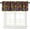 70s-11, variant on Retro Flower Valances Curtains Vintage 70''s and 60''s Style Pink Orange Floral Windows Short Curtain Valance for Kitchen Living Room Bathroom Bedroom Decor with Rod Pocket, One Panel 54X18 Inches