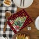 thumbnail image 4 of Toallas de Cocina Navideñas con Estampado de Árbol de Navidad, Toallas de Mano Colgantes de Microfibra para Baño, Hogar, Bar y Cocina., 4 of 6