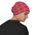 thumbnail image 4 of Xecao German Shepherd Dog Print Beanie Knitted Hat for Men Women, Winter Fashion Knit Cuffed Caps Unisex, 4 of 7