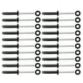 thumbnail image 2 of 20pcs Tri-Grip Rivets O Rings Set for Kayak Canoe Boat, 2 of 8