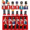thumbnail image 1 of Shaoke Wooden Nutcracker Dolls 12pcs European Style 12.5, 1 of 5