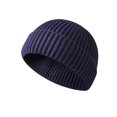 thumbnail image 3 of 1PCS Winter Solid Color Short Men's And Women's Knitted Hat Hip Hop Hat, 3 of 6