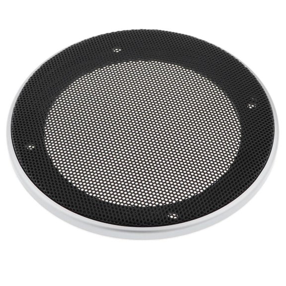 Cubierta de malla de acero Sunnimix Subwoofer 4 pulgadas Plata