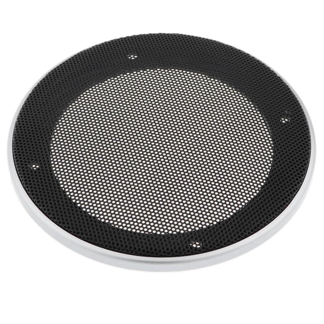 Cubierta de malla de acero Sunnimix Subwoofer 4 pulgadas Plata