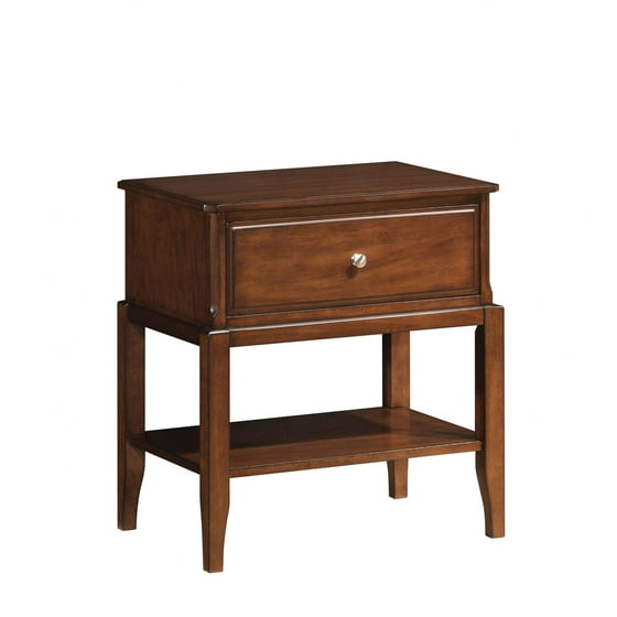 Estate 1Drawer Nightstand, Chestnut