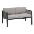 thumbnail image 4 of Mainstays Brinson Bay 4-Piece Patio Conversation Set with Gray Cushions, 4 of 8