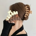 thumbnail image 6 of Women Fashion Claw Clip Coffee Black Acrylic Large Hair Claw Korean For Girl shark clip Headwear Barrette Hair Accessories, 6 of 6