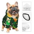 thumbnail image 3 of Balery St Patrick's Day10 Sudadera con Capucha para Perros Pequeños – Ropa para Mascotas, Disfraz para Perros y Gatos, Ideal para Fiestas y Cosplay-Small, 3 of 7
