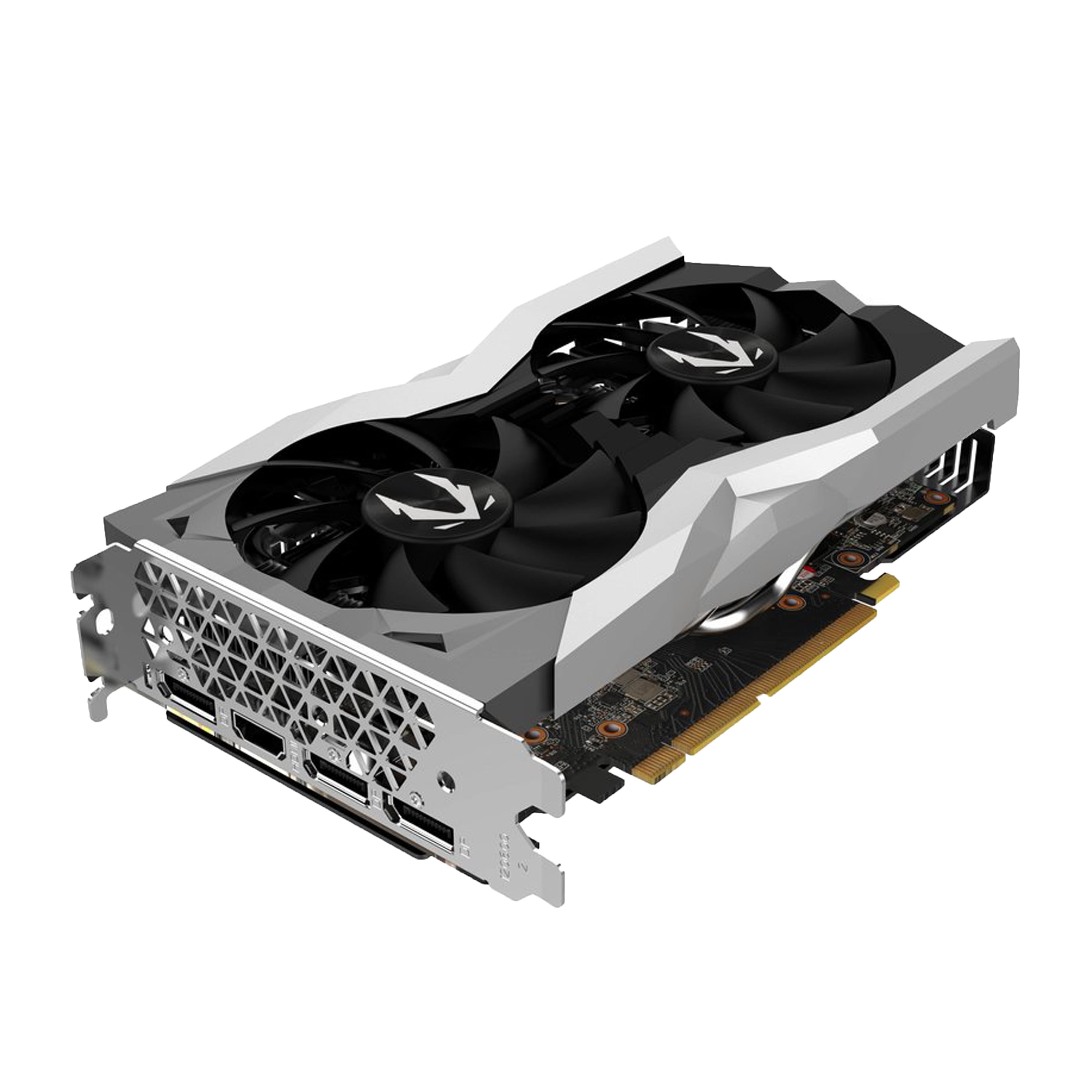 Zotac Gaming GeForce RTX 2060 Twin Fan Graphics Card, Silver