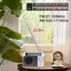 thumbnail image 2 of Radio AM FM portátil Retekess TR604 con conector de 3,5 mm, color plateado, 2 of 9