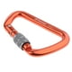 thumbnail image 5 of Mosquetón de Aluminio en D 28KN de Tornillo Naranja Sunnimix, 5 of 8