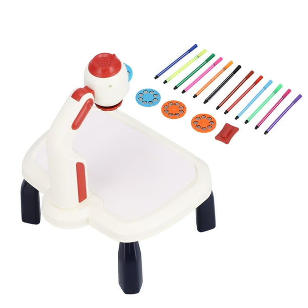 Ymiko Drawing Projector Table Trace Draw Projector Toy with Light