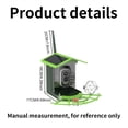 thumbnail image 3 of Smart Bird Feeder with Camera Solar Powered,AI Identify Birds Species,4K HD Video Live Stream,Instant Arrival Alerts,Weatherproof Design for Effortless Birdwatching,Best Gifts for BirdLovers, 3 of 8