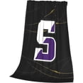 thumbnail image 3 of University A of Scranton Logo Fleece Blanket, Very Soft Microfiber Flannel Blanket for Couch Warm and Cozy for All Seasons, 3 of 6