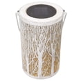 thumbnail image 4 of Solar Lantern, Forest Shadow Lantern IP44 Waterproof Polycrystalline Silicon Panel 600mah Battery With Handle For Terrace, 4 of 8
