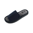 thumbnail image 2 of CTM  Supportive Open Toe Hook and Loop Slide Slippers (Men), 2 of 5
