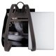 thumbnail image 3 of Balery Black Cobra Snake Mochila de Cuero para Mujeres, Gran Capacidad, Bolsa de Viaje Multifuncional, Mochila de Cuero y Bolsa de Hombro para Mujeres, 3 of 4