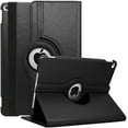 thumbnail image 1 of Compatible con el nuevo iPad 9.7 2018 2017 / iPad Air 2 - (Negro) Funda protectora con soporte giratorio de 360 ​​grados y suspensión automática para, 1 of 3