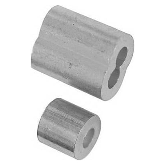 National Hardware Garage Door Ferrule & Stop Kit - Garage Doors Repair Kit - 2 Ferrules & 2 Stops