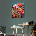 thumbnail image 3 of TISHIRON Paint by Numbers for Adults,16x20 inch Canvas Wall Art Impressionism Flowers Oil Painting by Numbers Kit for Home Wall Decor (Frameless), 3 of 6