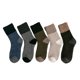 thumbnail image 1 of Jumpingount 5 pares de calcetines de otoño para hombre, calcetines suaves y transpirables, calcetería a la moda, accesorio de calzado para mantener el Medias Jumpingount AP013398-01, 1 of 6