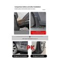thumbnail image 5 of Car Mud Flaps For Toyota Yaris Belta Vios Limo XP90 2006~2011 Hatchback Sedan Car Splash Guard Front Rear Fenders Accessories, 5 of 5