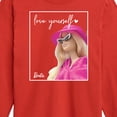 thumbnail image 3 of Barbie - Love Yourself - Toddler And Youth Long Sleeve Graphic T-Shirt, 3 of 5
