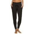 thumbnail image 2 of Felina | Velvety Soft Jogger 2-Pack (Black Plum Kitten, Large), 2 of 3