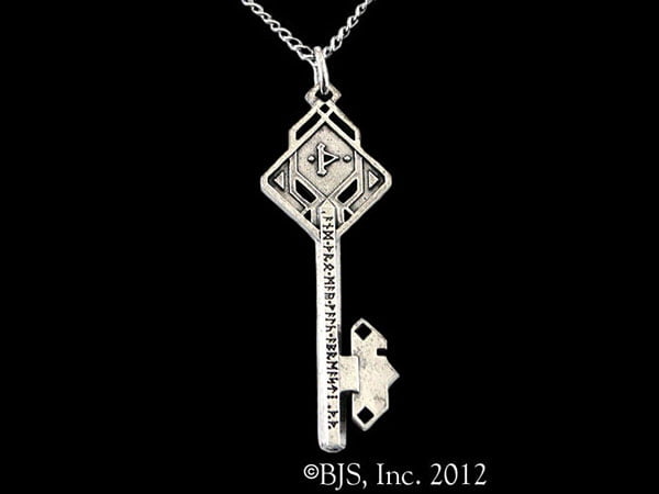 Rbi Thror S Key Dwarvish Runes Necklace Inspired By The Hobbit
