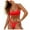 00 # Red, variant on REORIAFEE Bikini Sets for Women High Waisted Fashionable Beachwear Swimwear Split Bikini Hot Pink L
