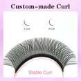thumbnail image 6 of Qeelasee YY Eyelash Extension 0.07mm Mink Black Y Shape Lash Natural Volume Individual False Eyelash Supplies D Curl 7-13mm, 6 of 9