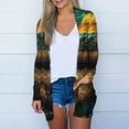 thumbnail image 2 of WRKEKC Women's Carnival Printed Casual Long Sleeve Pocketed Open Front Cardigan Jacket Long Sleeve Unhooded Casual Coat/Jacket for Women Trendy Outfits, 2 of 6