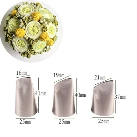 

1/3/5/7pcs/set Chrysanthemum Nozzle Piping Pastry Nozzle Kitchen Gadgets Baking Accessories Cake Decorating Tools Making