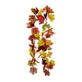 thumbnail image 1 of 2026 Hot!Fall Decor Festival Simulation Maple Leaf Rattan Decoration Christmas Party Wall Hanging Maple Leaf Rattan, 1 of 2
