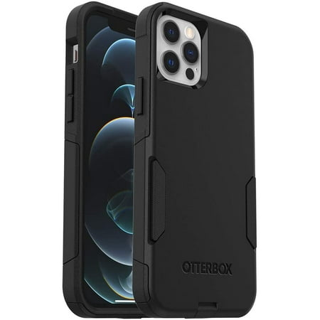 (Certified Used) OtterBox COMMUTER SERIES Case for Apple iPhone 12 / Apple iPhone 12 Pro - Black