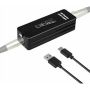 Phantom Power Supply 48V/12V Switch, Rechargeable Portable Phantom Power for Condenser/Interview Shotgun Microphone, Audio Interface, Recording Studios, Up to 40h Working Time$$Music