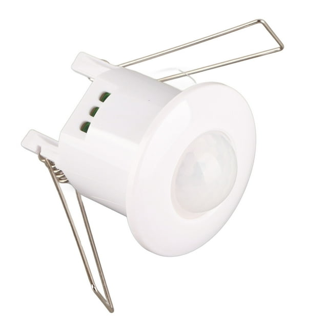 Interruptor de Luz Con Sensor de Movimento Pir de Techo Ajustable de 360 Para Montaje en Interiores
