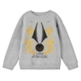 thumbnail image 3 of Harry Potter I Open At The Close Youth Boys Athletic Heather Gray Long Sleeve Sweatshirt-Large, 3 of 3