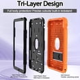 thumbnail image 3 of SUPNICE Case for New iPad (A16) 11th Generation 11 Inch 2025, iPad 10th Generation 10.9" 2022, Heavy Duty Shockproof Rugged Protective Case with Kickstand & Pencil Holder,Orange, 3 of 7