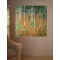 thumbnail image 2 of Wallhogs Klimt The Birch Wood (1903) Wall Mural, 2 of 2