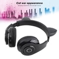 thumbnail image 4 of Auriculares , Auriculares LED, Almohadillas Suaves, Apariencia De Orejas De Gato Para Teléfono Móvil Para Jóvenes, 4 of 7