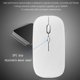 thumbnail image 2 of W8 2.4G Wireless Thin Silent Mouse 1600DPI 4 Keys Optical Mouse (Blanco), 2 of 5